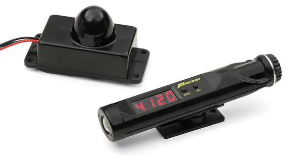 Proform - Rpm Shift Light Tachometer Wireless Led Digital 3-Wire Hookup Transmitter 1