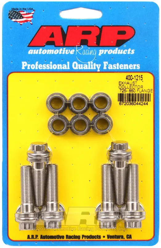Arp Exhaust Collector .725-.850 Flange Bolt Kit 1
