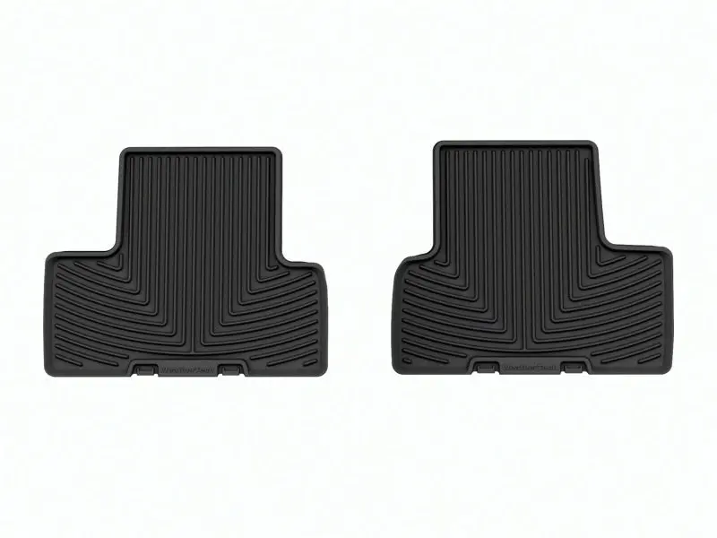 Weathertech 2021-2022 Ford Bronco  2 Door Rear Rubber Mats - Black 1