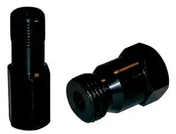 Proform - Air Hold Adapter Set Includes 14Mm And 18Mm Sizes 1/4 Npt Female Thread Use In Spark Plug Holes Black 1