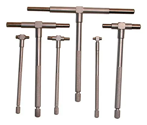 Proform - Telescoping Gauge Set Six Piece Set 5/16-6In. Diameter Range Steel Set Of 6 Pieces 1