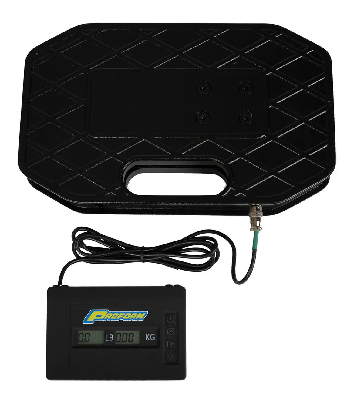 Proform - Race Car Gas Can Scale 400 Lb Capacity 0.1 Lb Resolution Backlit Lcd Display Pounds And Kilograms 1