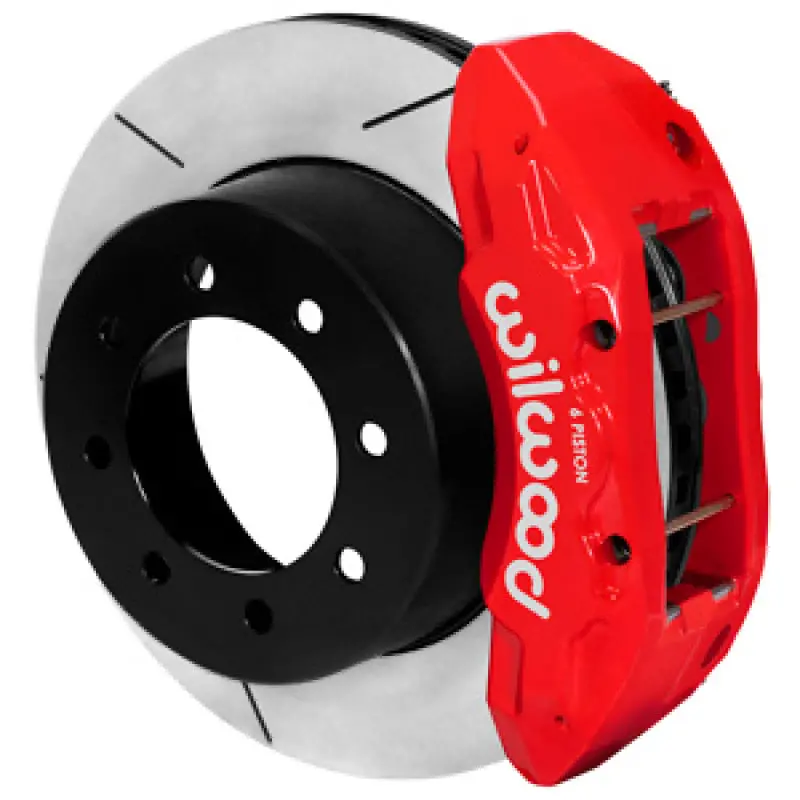 Wilwood Tx6-Dm Rear Brake Kit 15.50In Red 2023-2025 Ford F-250/F-350 4Wd 1