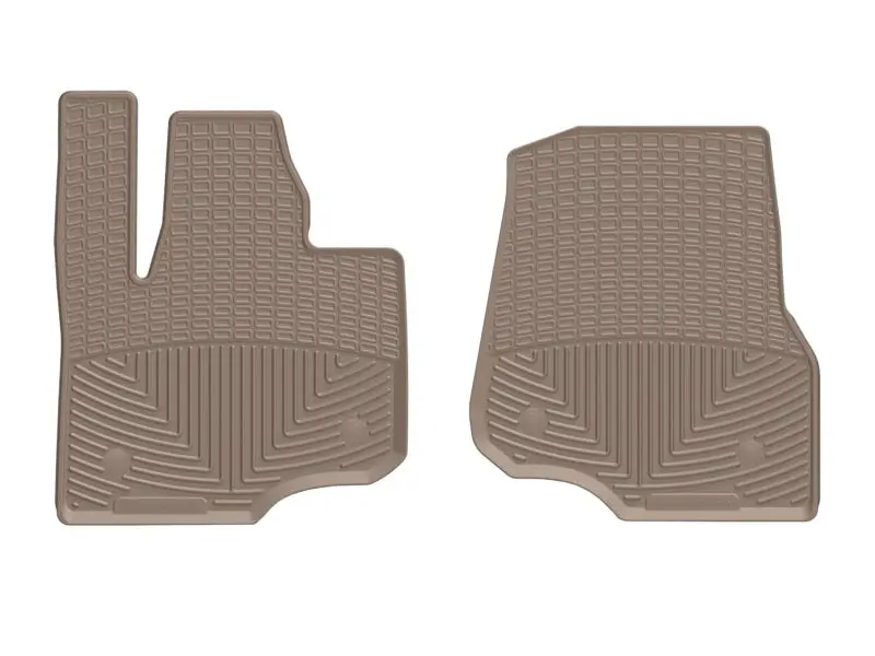 Weathertech 2018+ Lincoln Navigator / Navigator L Front Rubber Mats - Tan 1