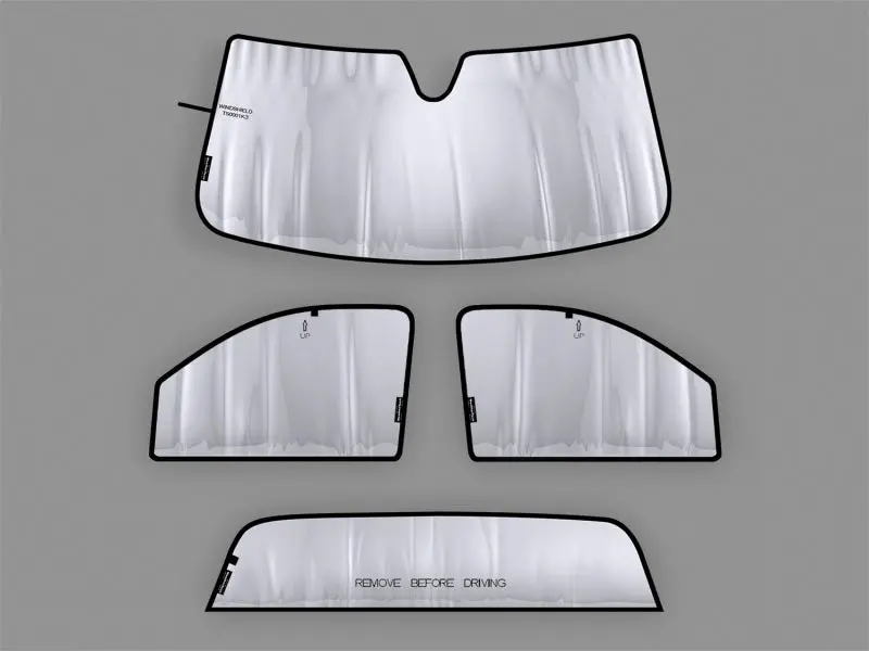 Weathertech 2014+ Chevrolet Silverado 1500 Regular Cab Techshade Full Vehicle Kit 1