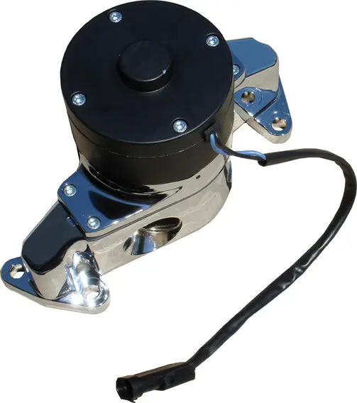 Proform - Electric Engine Water Pump Aluminum Chrome Finish Fits Small Block Ford Engines 1
