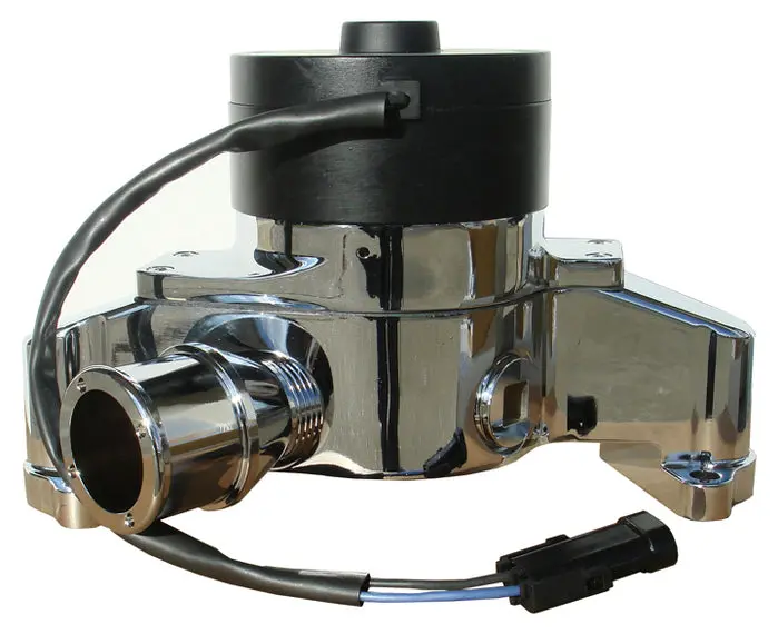 Proform - Electric Engine Water Pump Aluminum Chrome Finish Fits Small Block Chrysler Engines 1