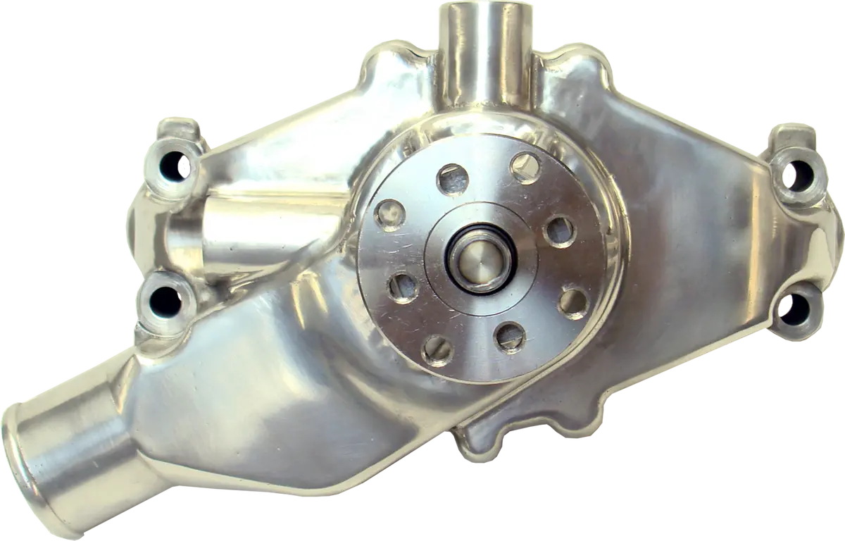 Proform - Engine Water Pump Mechanical Short Style High Flow Model Polished Small Block Chevy 1
