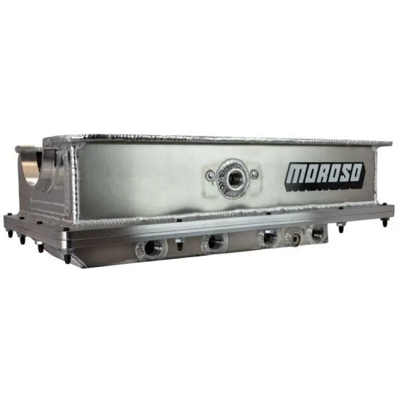 Moroso Sbf 351W 2 Piece Dry Sump 4 Pickup -12An 7.25In Deep Aluminum Oil Pan 1