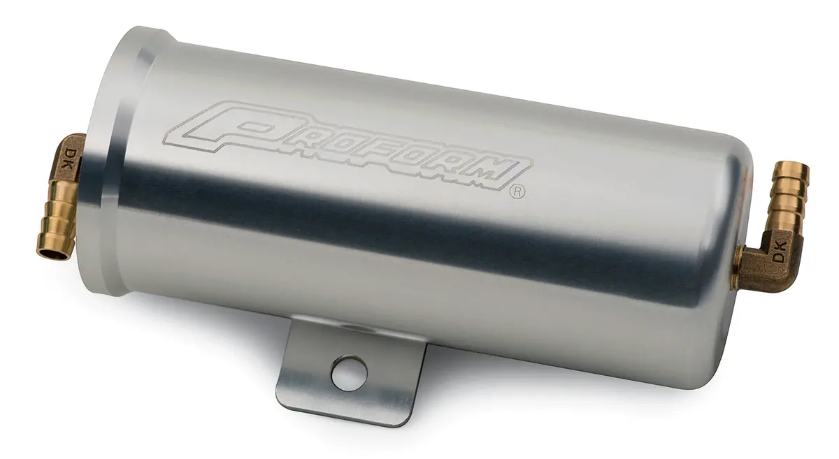 Proform - Radiator Overflow Canister Billet Aluminum Universal Natural Anodized 1