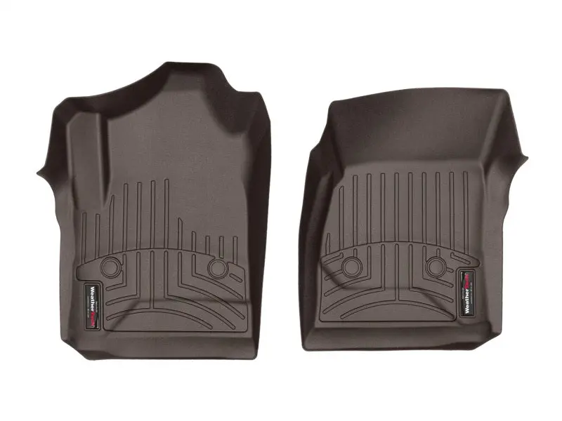 Weathertech 2014+ Chevrolet Silverado Front Floorliner - Cocoa 1