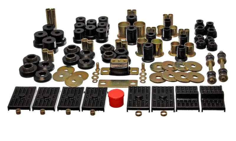 Energy Suspension 76-79 Firebird / 75-79 Nova Black Hyper-Flex Master Bushing Set 1