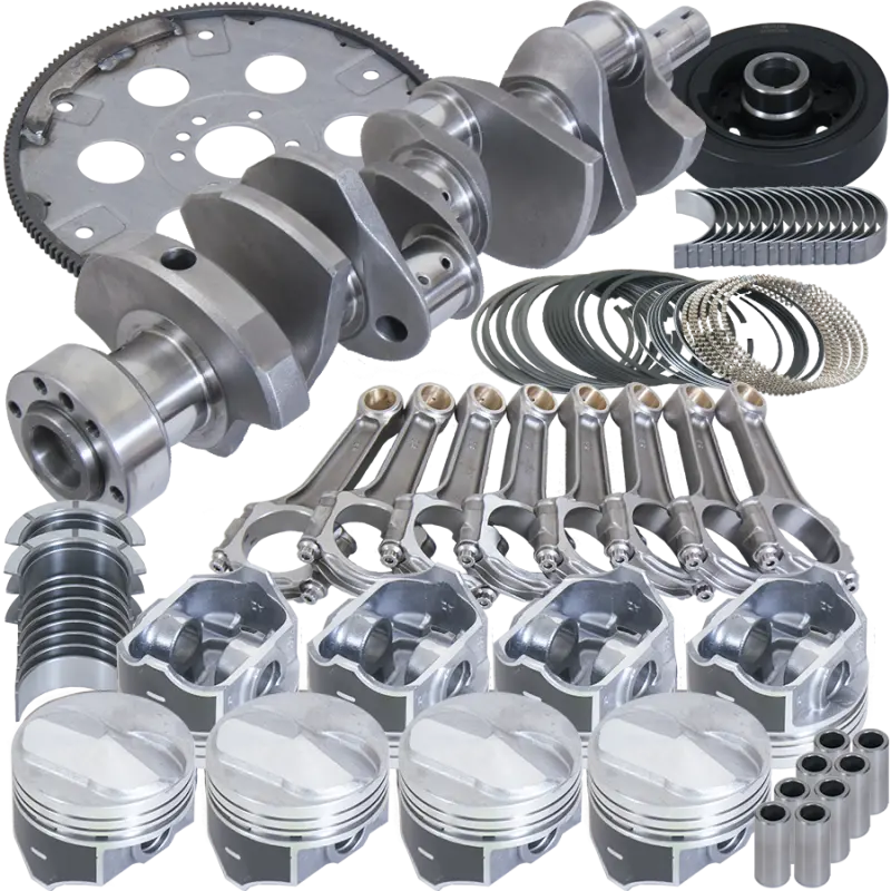 Eagle Chevy 454 1Pc 4.000In Crank 6.135In I-Beam Rods 4.310In Pistons 168 Tooth Fp Balanced Assembly 1