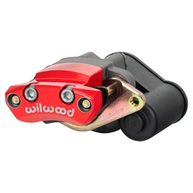 Wilwood Red Electric Parking Brake Caliper - 2In Bracket - 1.19-1.25In - Left 1