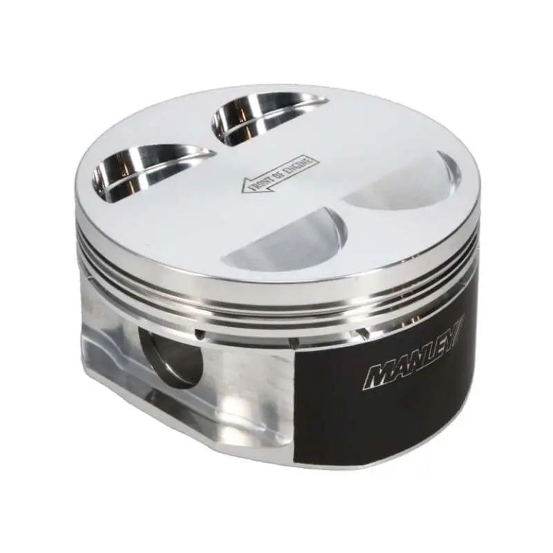 Manley Toyota 2Jzgte 86.5Mm Bore +.5Mm Oversized 10.0:1 Cr Flat Top Piston Set With Rings 1