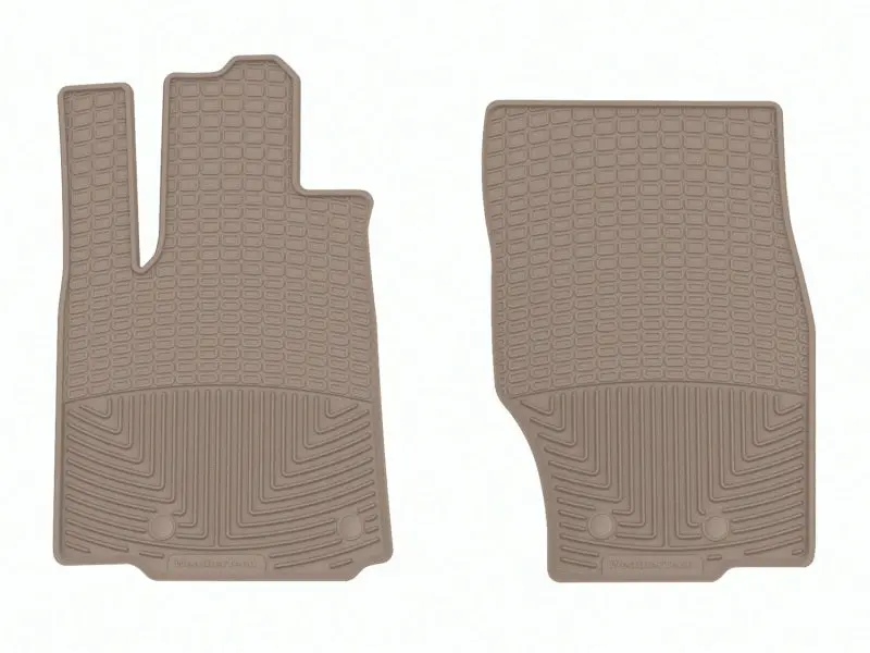 Weathertech 2022-2023 Jeep Cherokee Wl (Includes 2022 4Xe) Front Rubber Mats - Tan 1