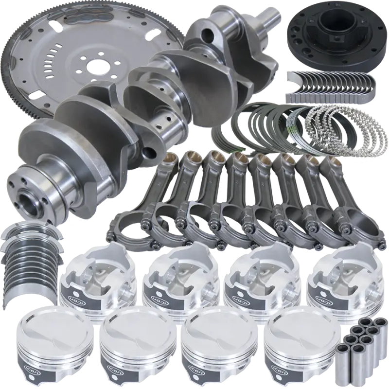 Eagle Ford 302 3.000In Crank 5.090In I-Beam Rod 4.040In Piston Damper/157 Tooth Fp Balanced Assembly 1
