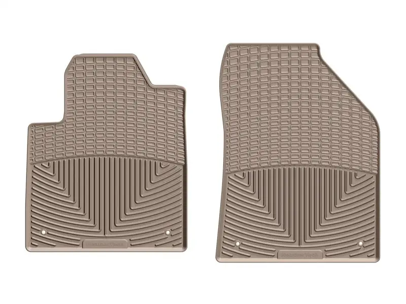 Weathertech 2015 Jeep Cherokee Front Rubber Mats - Tan 1