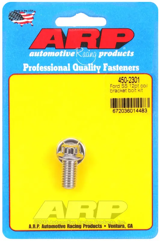 Arp Ford Ss 12Pt Coil Bracket Bolt Kit 1