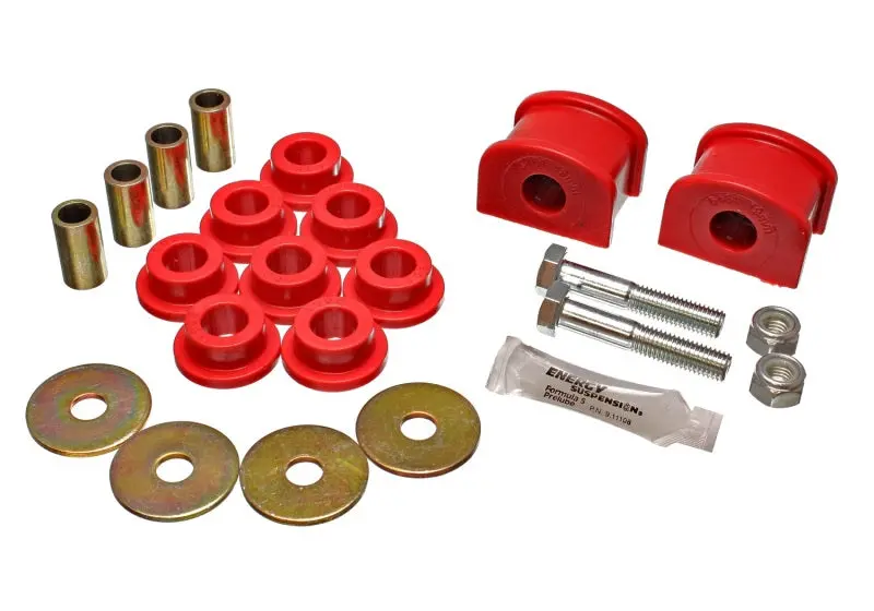 Energy Suspension 95-97 Ford Explorer/Bronco 2Wd/4Wd 19Mm Red Rear Sway Bar Bushing Set 1