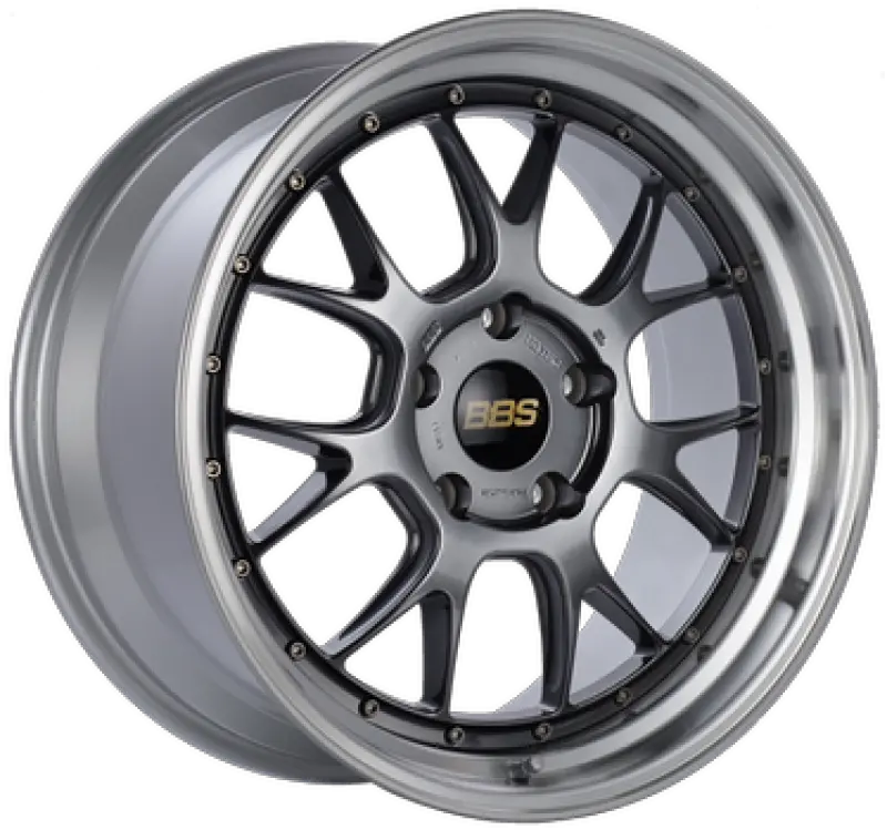 Bbs Lm-R 19X8.5 5X120 Et28 Diamond Black Center / Diamond Cut Lip Wheel -82Mm Pfs/Clip Required 1