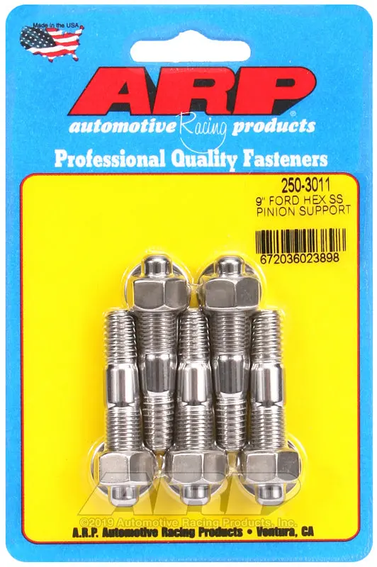 Arp Ford 9In Ss Hex Pinion Support Stud Kit 1