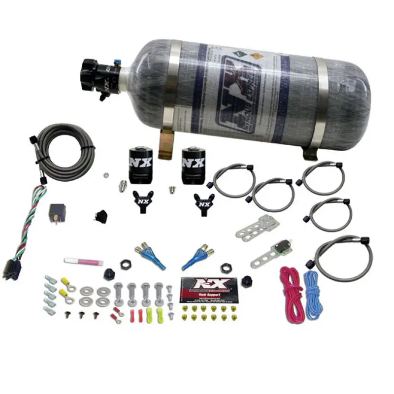 Nitrous Express Bmw Efi All Dual Nozzle Nitrous Kit (50-300 Hp) W/Composite Bottle 1