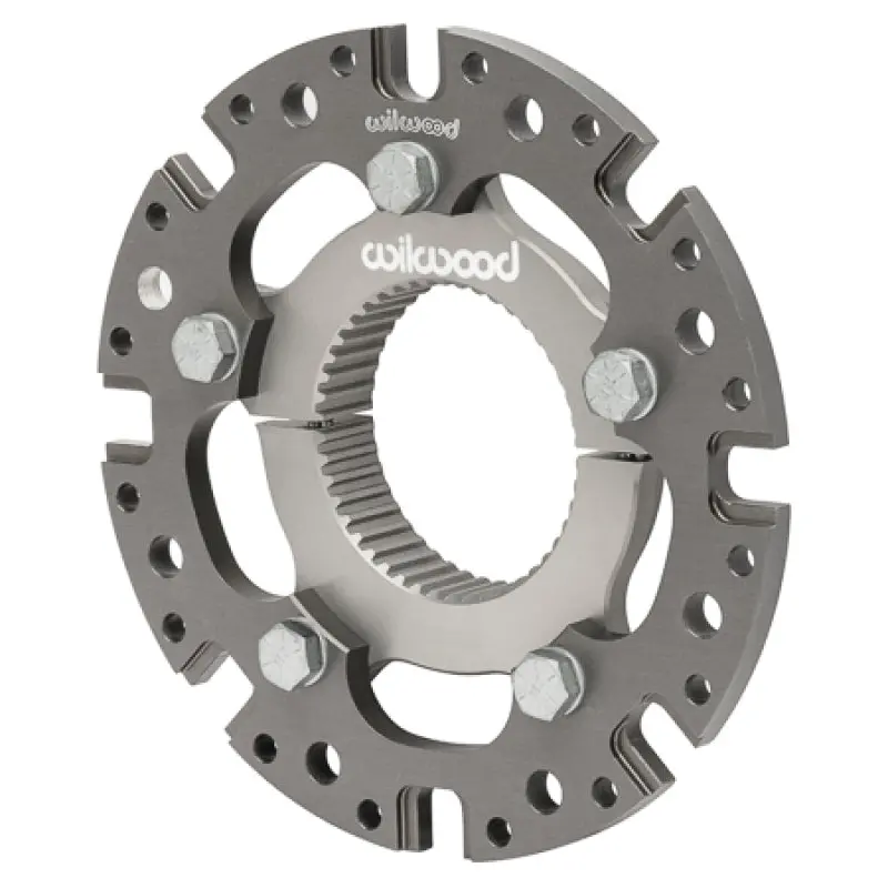 Wilwood Hub Kit Splined 46 Tooth Inboard Sprint Axle W/ 8X7.00 Floating Ring Rotor Adapter 1