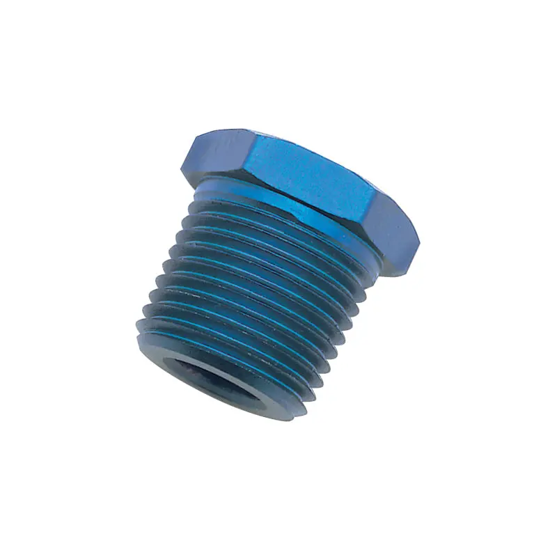 Russell Performance 3/8In Male To 1/8In Female Pipe Bushing Reducer (Blue) 2