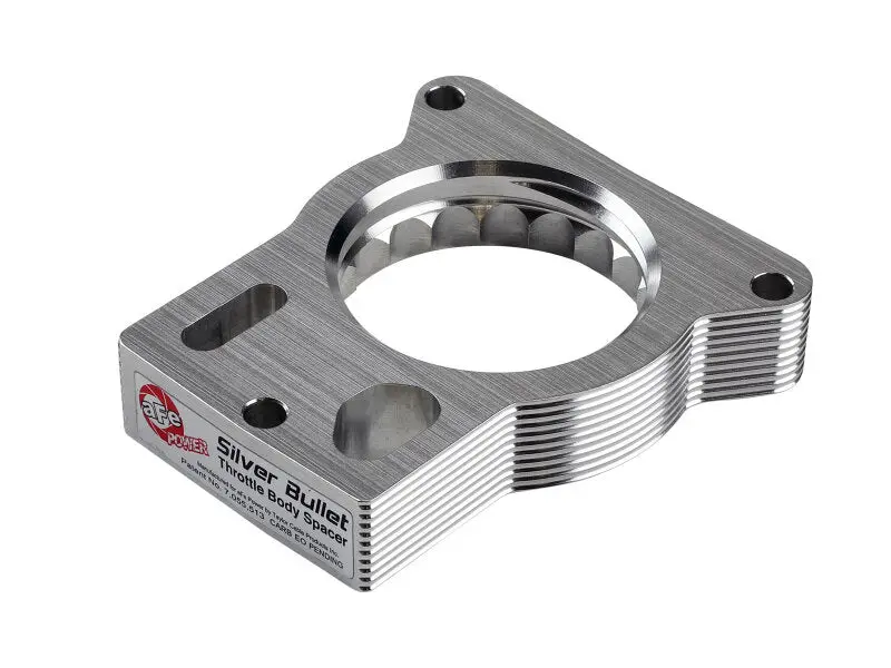 Afe Silver Bullet Throttle Body Spacer Gm Trucks 2500/3500 96-00 V8-7.4L/01-07 V8-8.1L 1