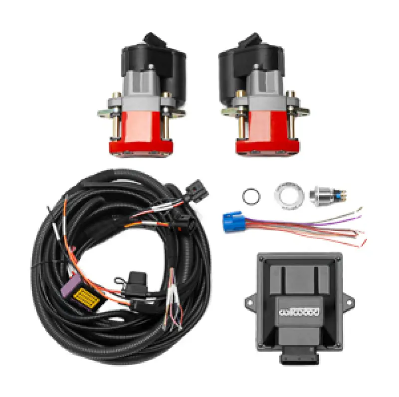 Wilwood Electronic Parking Brake Rear Retrofit Kit - 1.250In Rotor Red 1