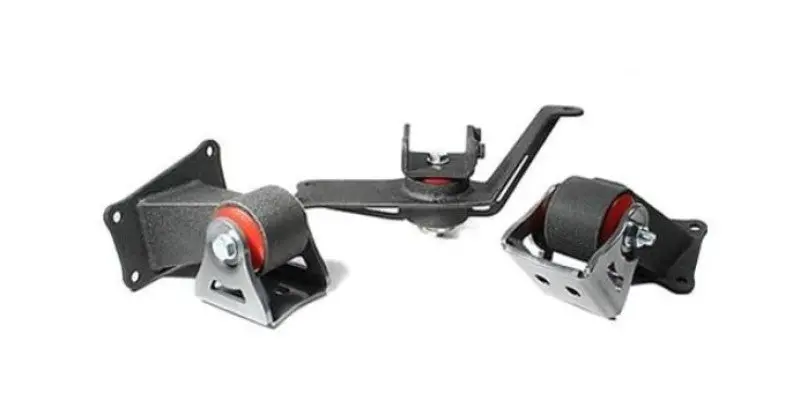 Innovative 00-09 Honda S2000 F-Series Black Steel Mounts 85A Bushings 1