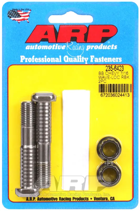 Arp Bb Chevy 7/16In Pro Wave-Loc 2Pk Rod Bolt Kit 1