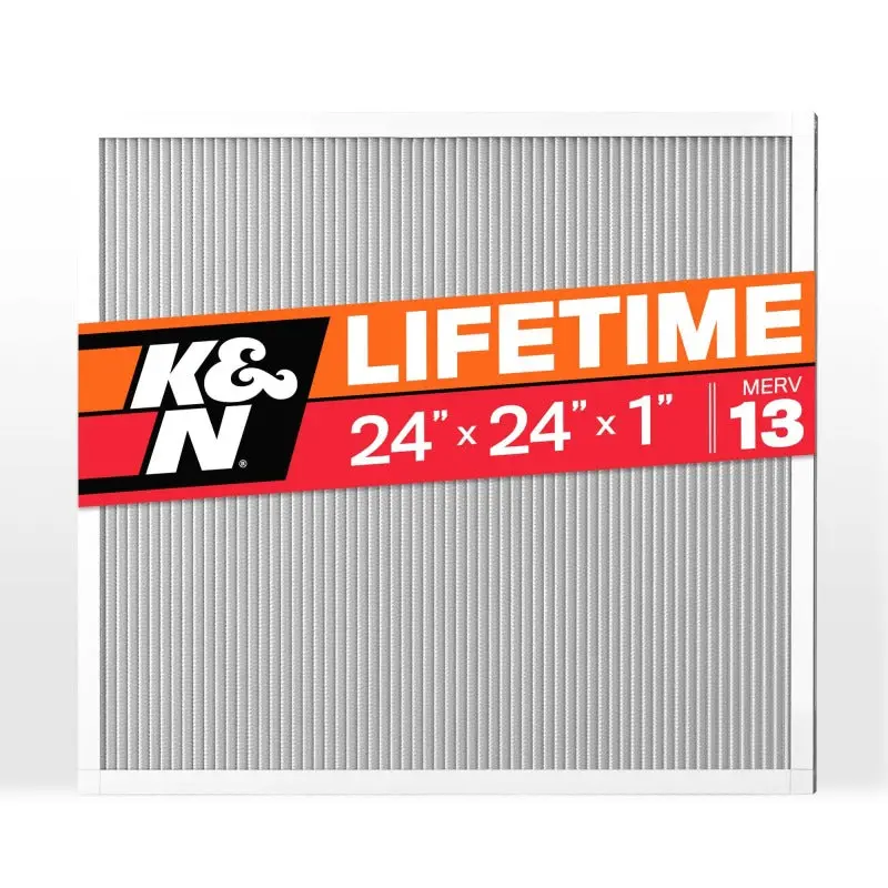 K&N Hvac Filter 24 X 24 X 1 Merv 13 1