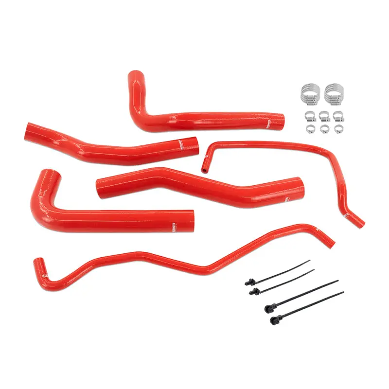Mishimoto 2024-2025 Ford Mustang 2.3L Silicone Coolant Hose Kit - Red 1