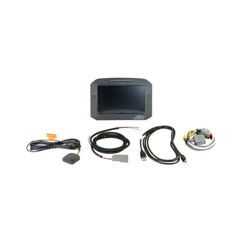 Aem Cd-7G Carbon Flush Digital Dash Display W/ Internal 20Hz Gps & Antenna 1