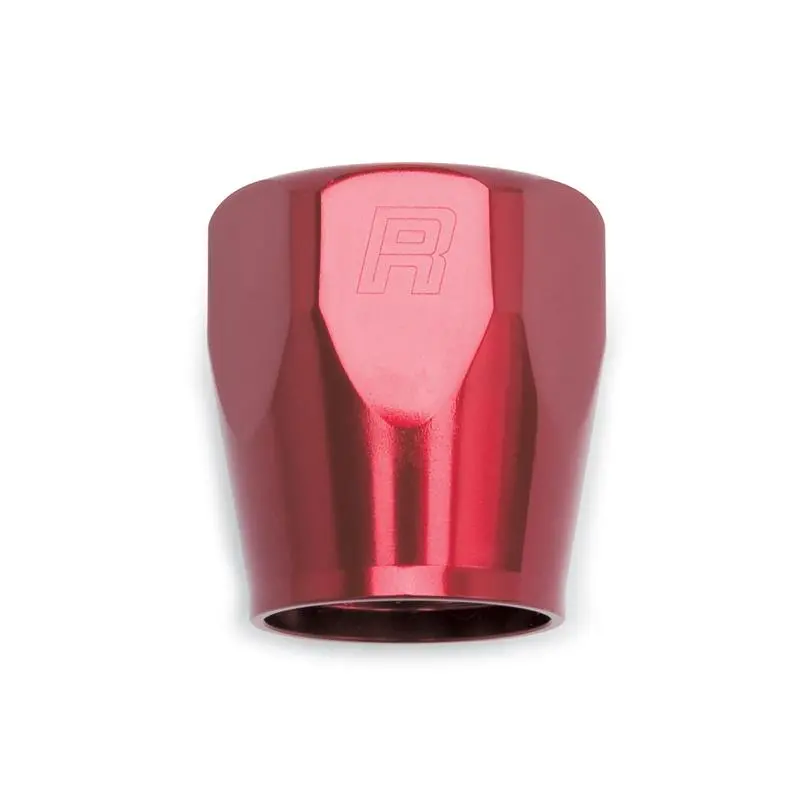 Russell Performance 2-Piece -10 An Full Flow Swivel Hose End Sockets (Qty 2) - Polished And Red 1