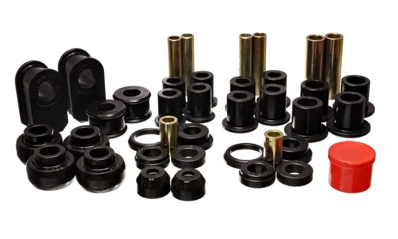 Energy Suspension 92-06 Ford E-250/E-350 Van 2Wd Black Hyper-Flex Master Bushing Set 1