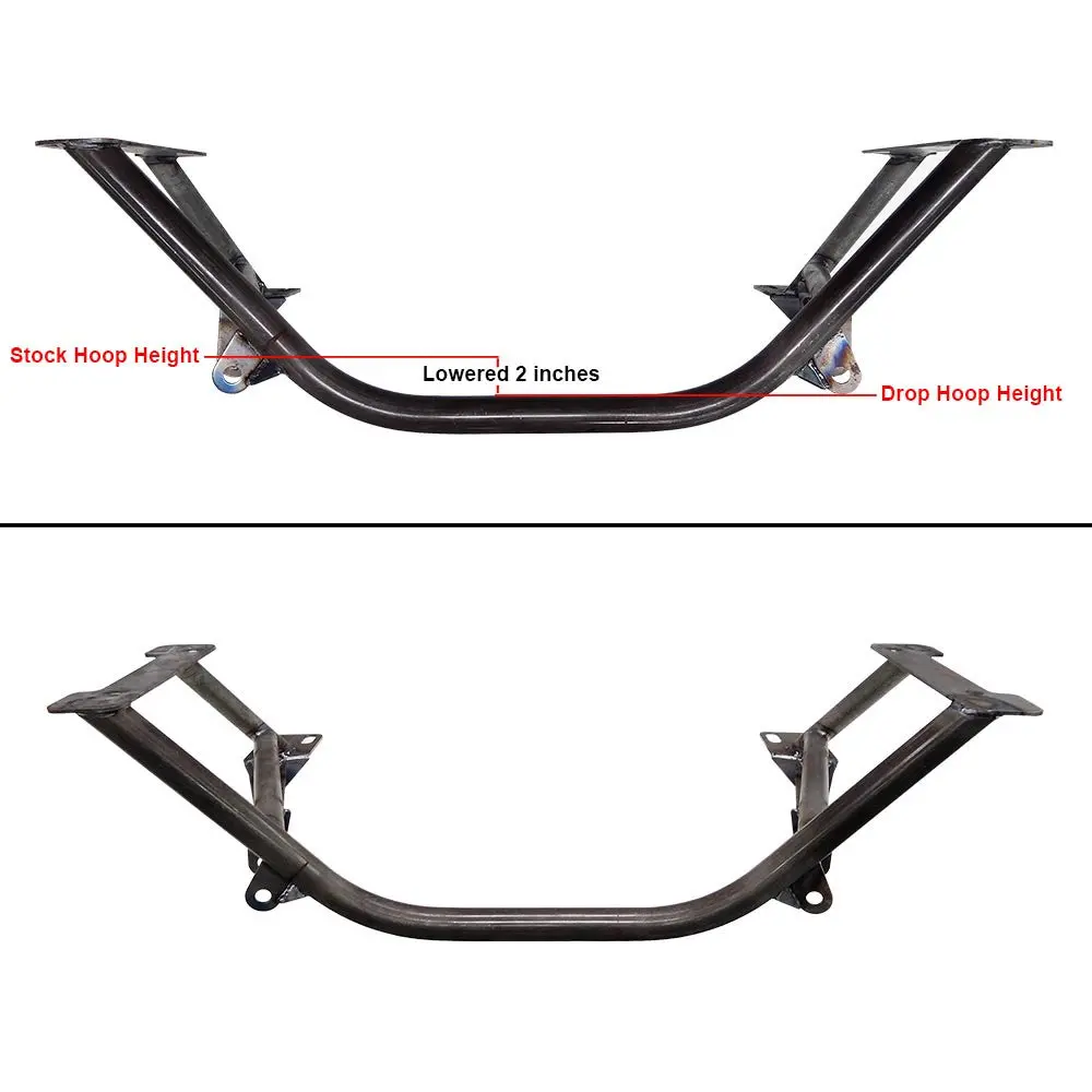 Upr 1979-2004 Ford Mustang Chrome Moly K - Member No Motor Mounts Dropped Hoop 1
