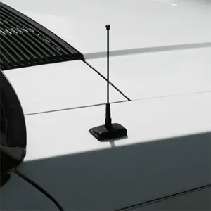Upr 1979-2009 Ford Mustang Upr 6 Inch Shorty Antenna - Polished 1