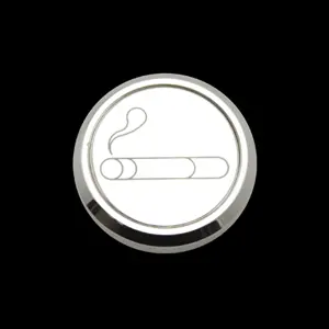 Upr 1979-2009 Ford Mustang Extreme Cigarette Lighter Delete Plain/Eject/Gt/4.6/5.0 - Polished 1