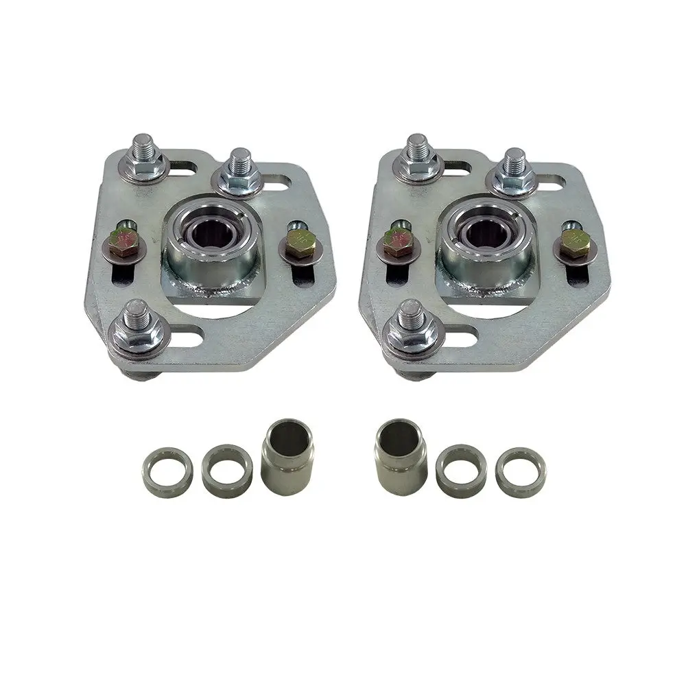 Upr 1979-1989 Ford Mustang Caster Camber Plates-Steel 1