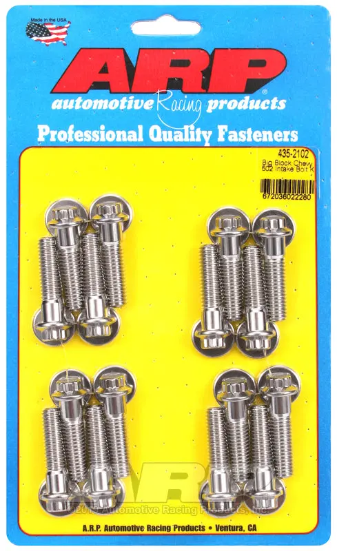 Arp Bb Chevy 502 Ss 12Pt Intake Manifold Bolt Kit 1
