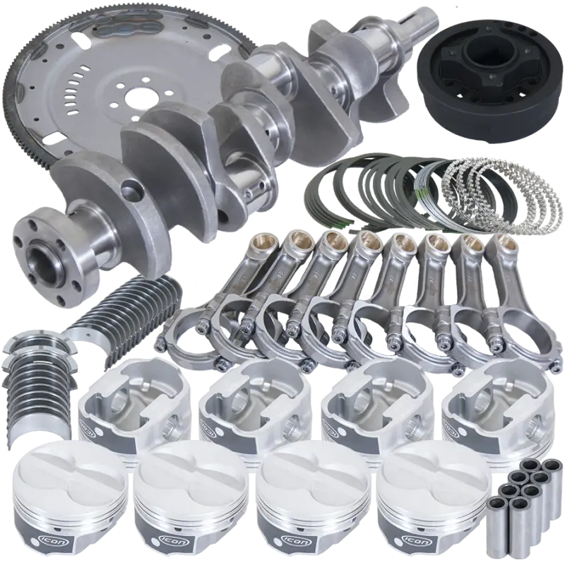 Eagle Ford 302 3.250In Crank 5.400In I-Beam Rods 4.060In Pistons 164 Tooth Fp Balanced Assembly 1