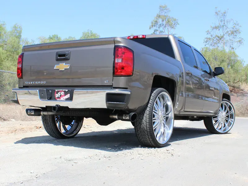 Afe Mach Force-Xp Cat-Back Exhaust Gm Silverado/Sierra 1500 09-18/ Limited 2019 V6-4.3/V8-4.8/5.3L 2