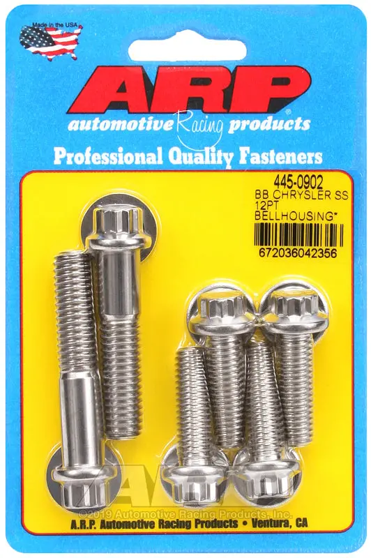 Arp Bb Chrysler Ss 12Pt Bellhousing Bolt Kit 1
