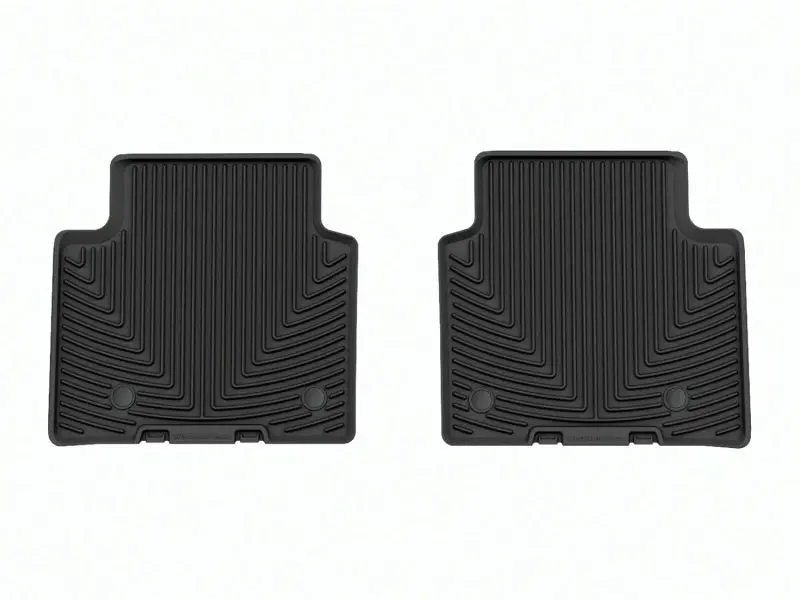 Weathertech 2022-2023 Jeep Cherokee Wl (Includes 2022 4Xe) Rear Rubber Mats - Black 1