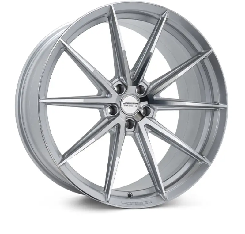Vossen Hfx-2 20X9.5 - 5X120 - Et20 - Deep - 72.56 - Silver Polished Wheel 1