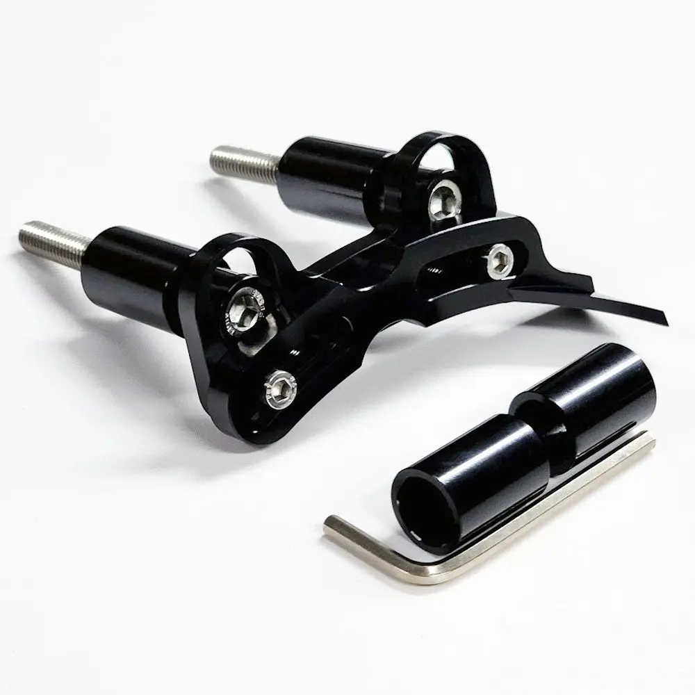 Upr Small Block Ford Timing Pointer- Black 1