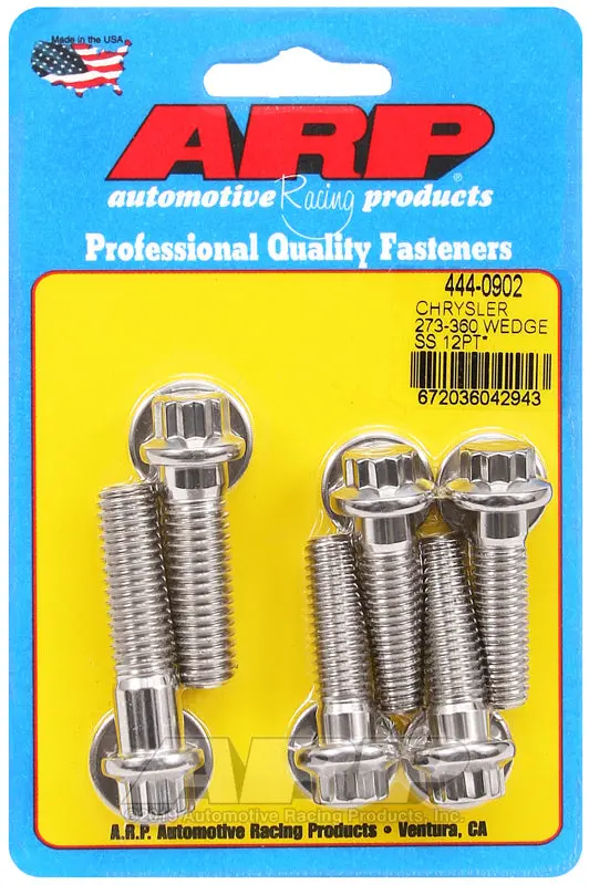 Arp Chrysler 273-360 Wedge Ss 12Pt Bellhousing Bolt Kit 1